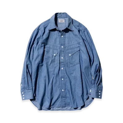 Unlikely Dress Cowboy Shirts 1977 Wash "Vintage Indigo 1977 Wash"
