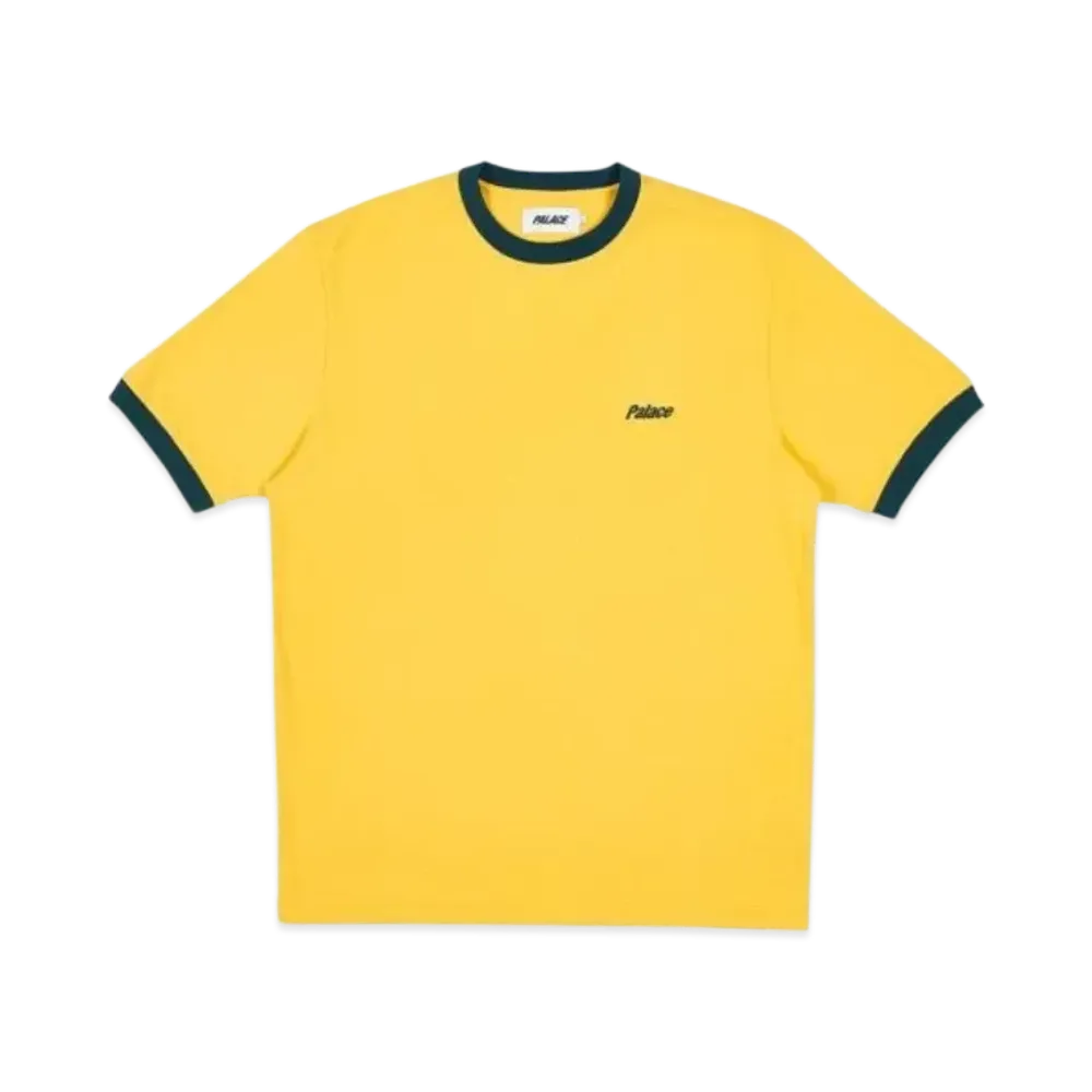 PALACE Heavy Ringer T-Shirt "Yellow"