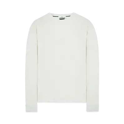 Stone Island 2ML80 COTTON JERSEY 'MOSAIC THREE' PRINT_SLIM FIT "Light Green"
