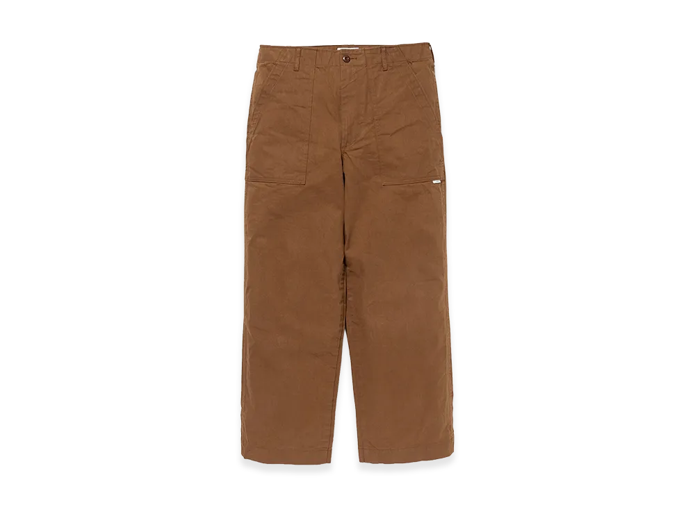 WTAPS WRKT2001 / Trousers / Cotton. Twill "Brown"