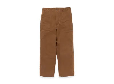 WTAPS WRKT2001 / Trousers / Cotton. Twill "Brown"