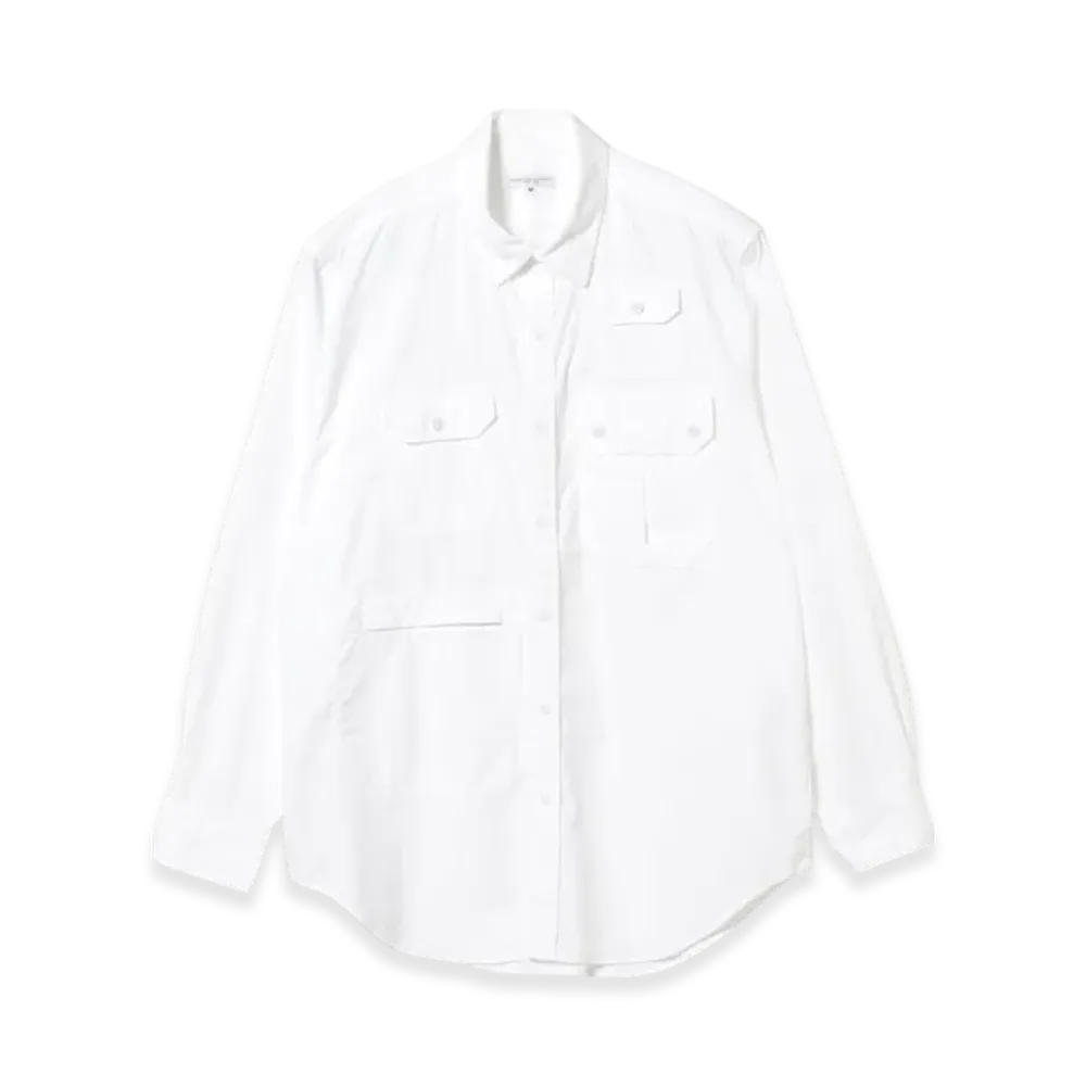 ENGINEERED GARMENTS x BEAMS Exclusive New Work Shirt "White"