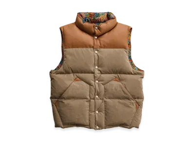 NICENESS Rother Heinzman Reversible Down Vest "Beige"