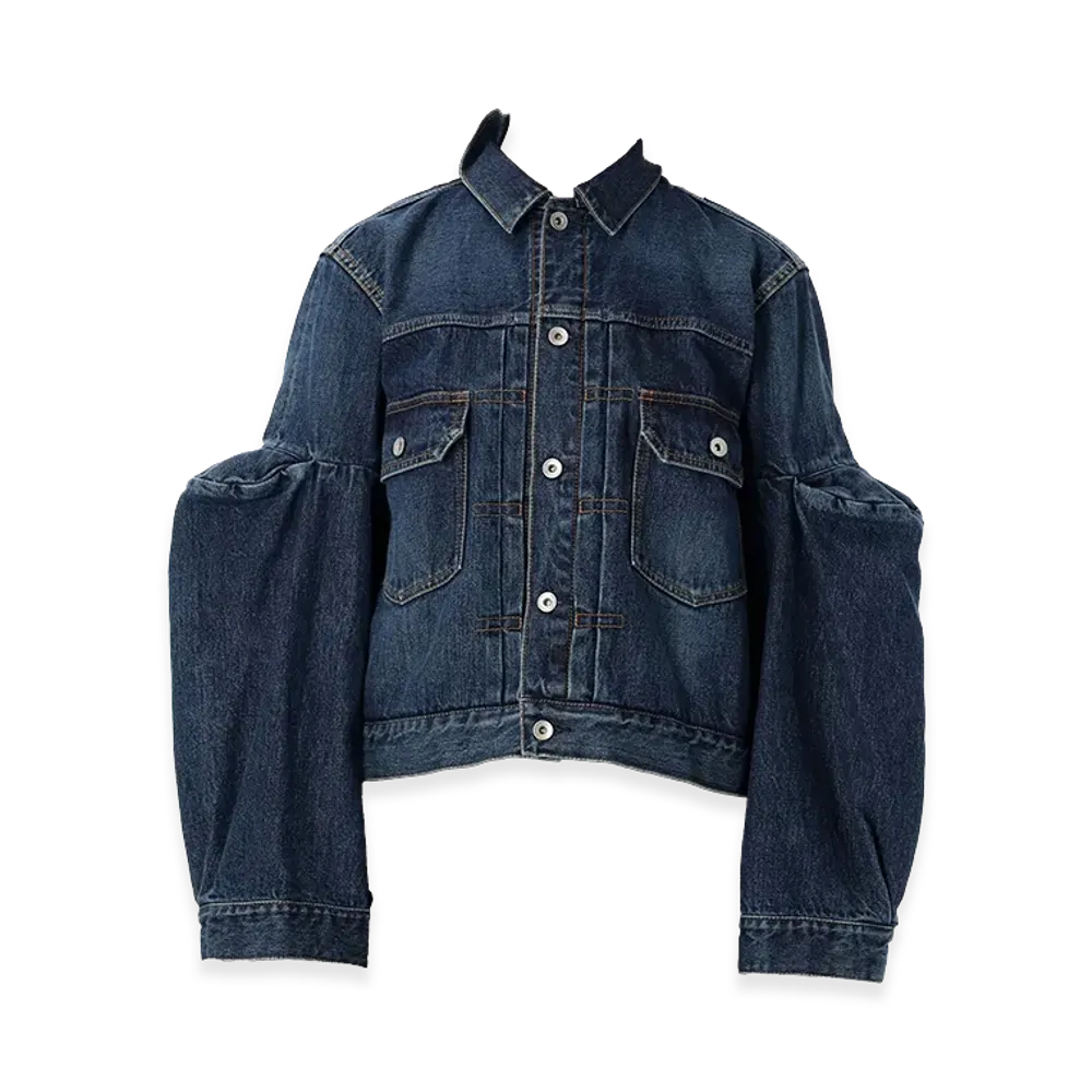sacai Women's Coats "Blue"