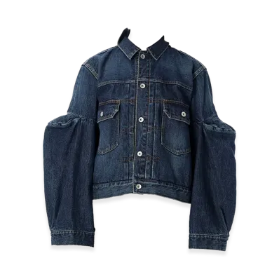 sacai Women's Coats "Blue"