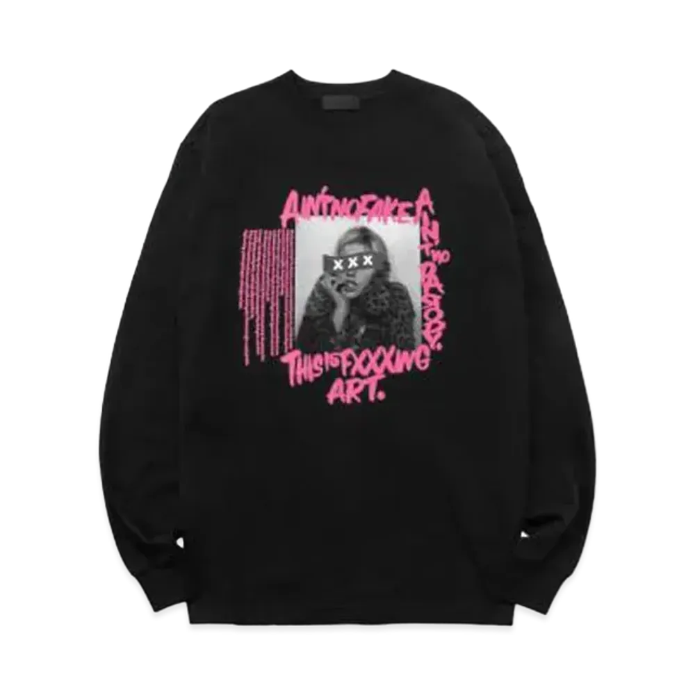GOD SELECTION XXX LONG SLEEVE T-SHIRT GX-A21-LT-04 "Black"
