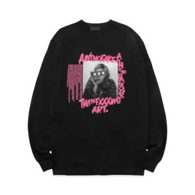 GOD SELECTION XXX LONG SLEEVE T-SHIRT GX-A21-LT-04 "Black"