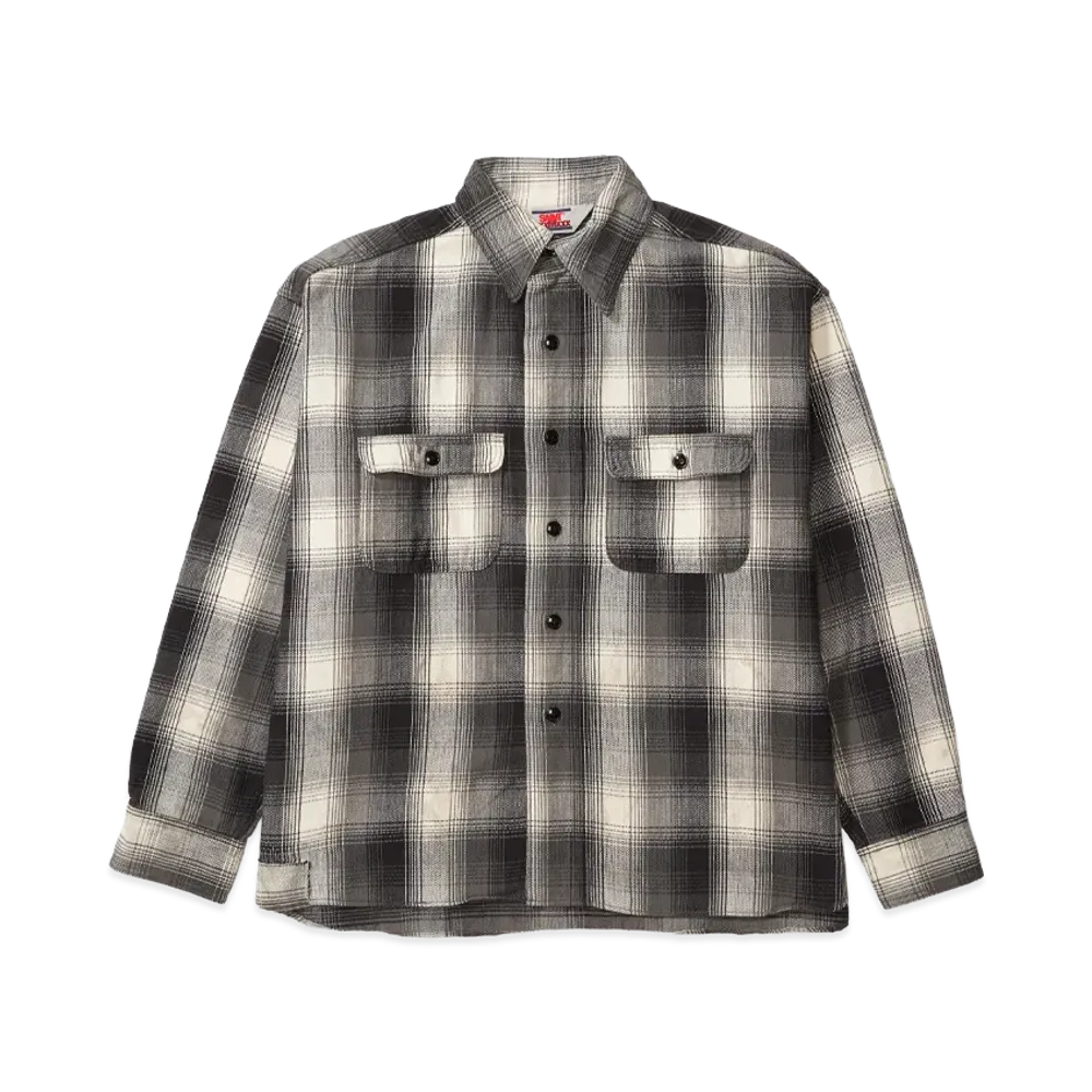 SAINT Mxxxxxx x BerBerjin BB Flannel Shirt Check "Black"