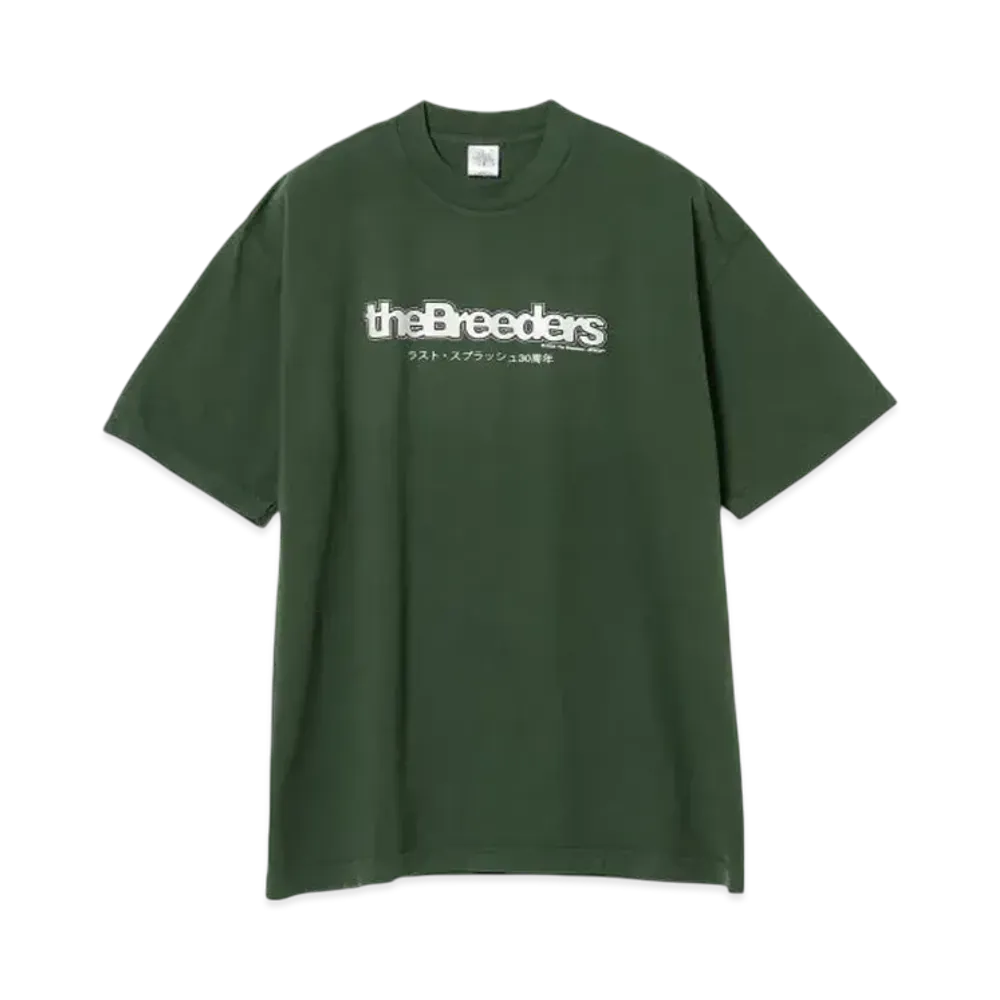 BEAMS x Jerks(TM) x The Breeders Last Splash 30 Years Tee "Green"