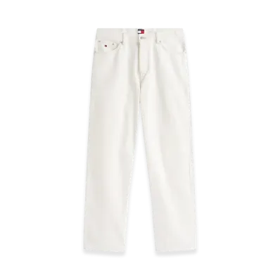 TOMMY HILFIGER APXGP F1 Movie Straight Loose Jeans "White"