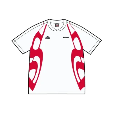 Supreme x Umbro Old English Soccer Jersey "White"
