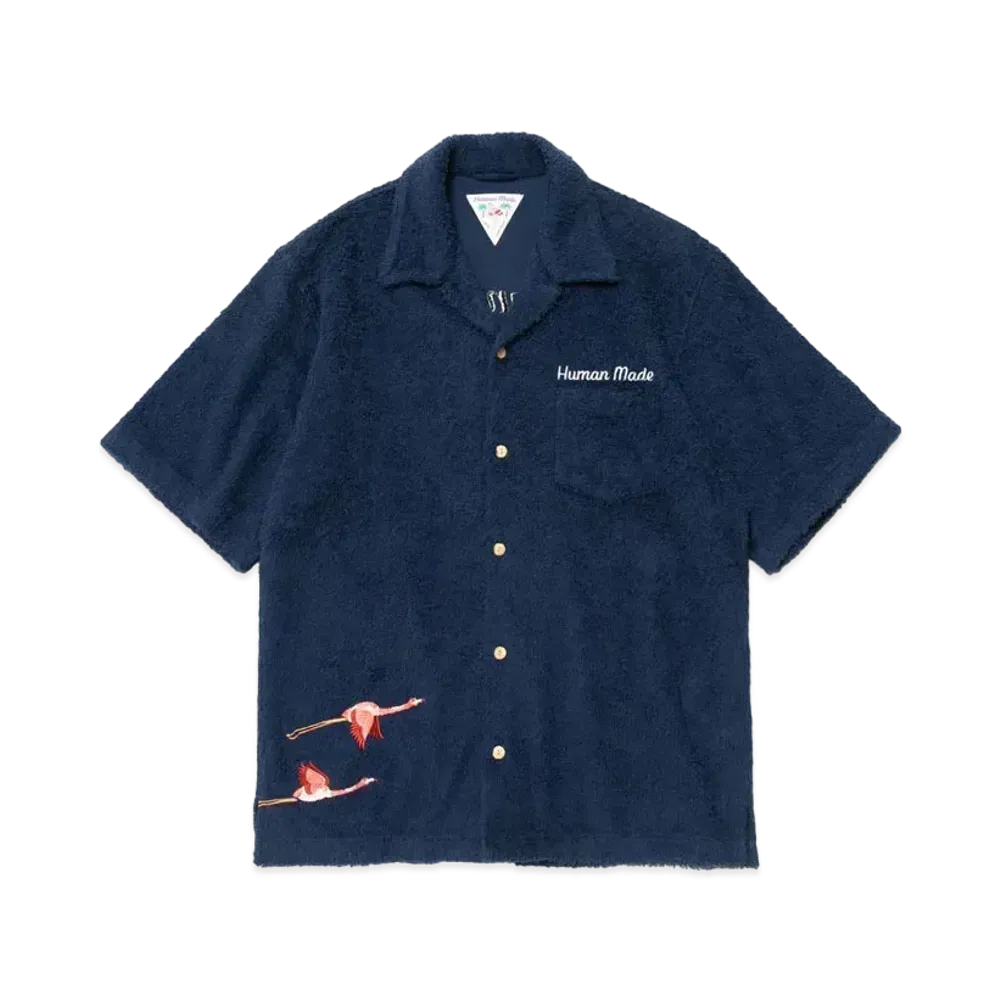 HUMAN MADE PILE SHIRT "Navy"