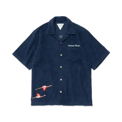 HUMAN MADE PILE SHIRT "Navy"