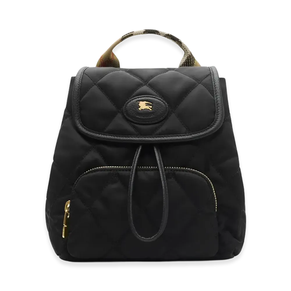 Burberry Women's Mini Horseshoe Backpack "Black"