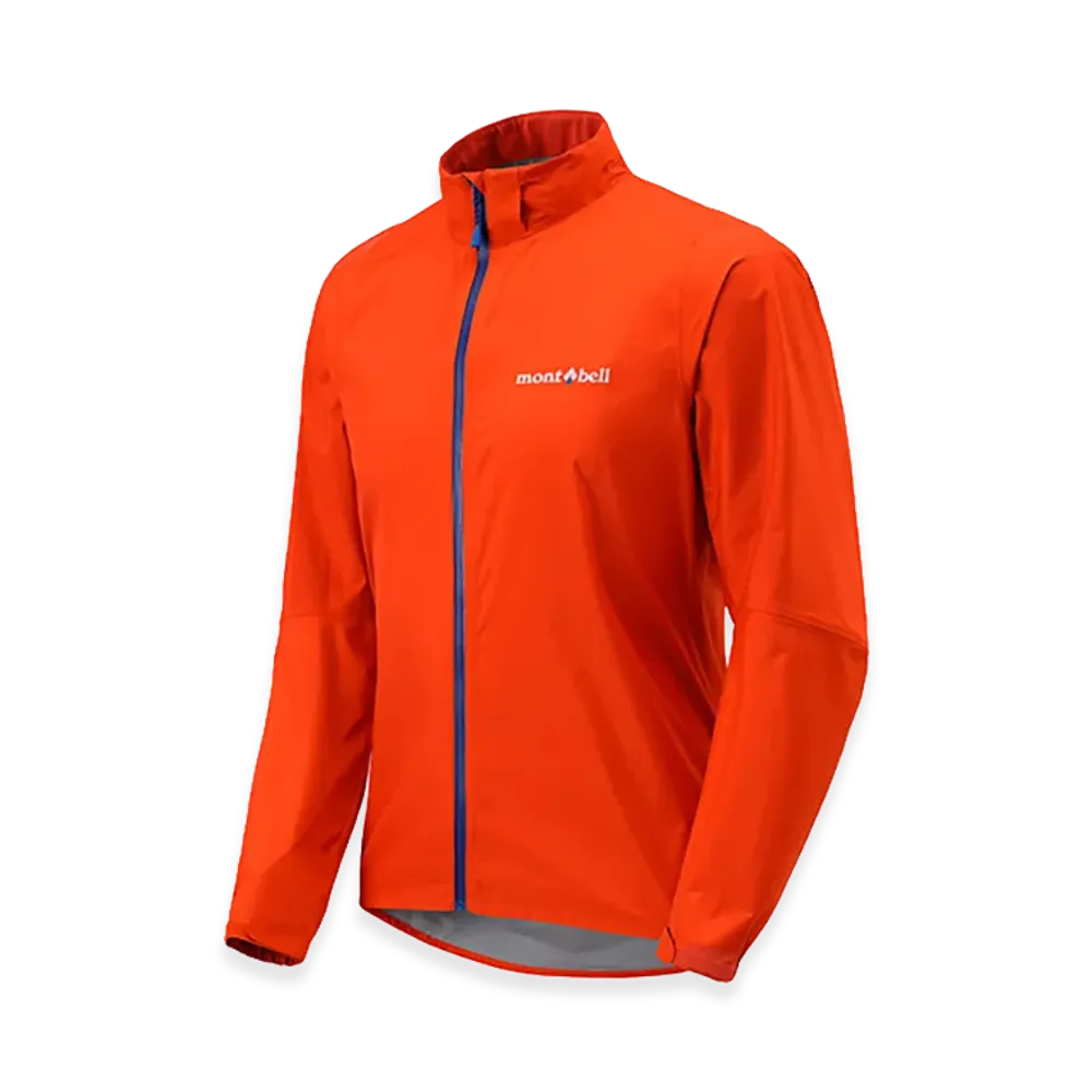 mont-bell Dry-Tec Cycle Rain Jacket "Orange"