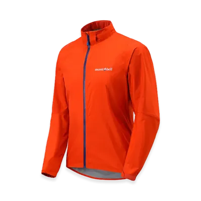 mont-bell Dry-Tec Cycle Rain Jacket "Orange"