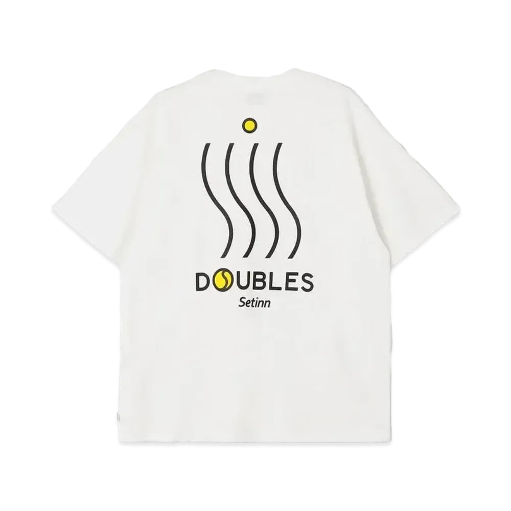 Setinn Graphic T-Shirt Doubles "White"
