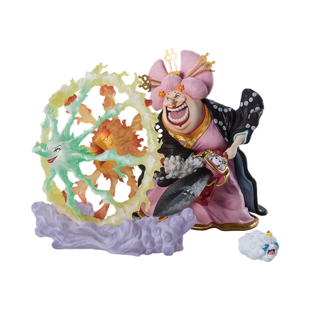 BANDAI "FiguartsZERO" -Wano Country Saga- [EXTRA BATTLE] CHARLOTTE LINLIN -OIRAN OLIN Battle of Monsters on Onigashima-