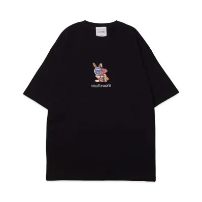 VAULTROOM x Ghost in the Shell S.A.C. Keyrabbit the Laughing Man Tee "Black"