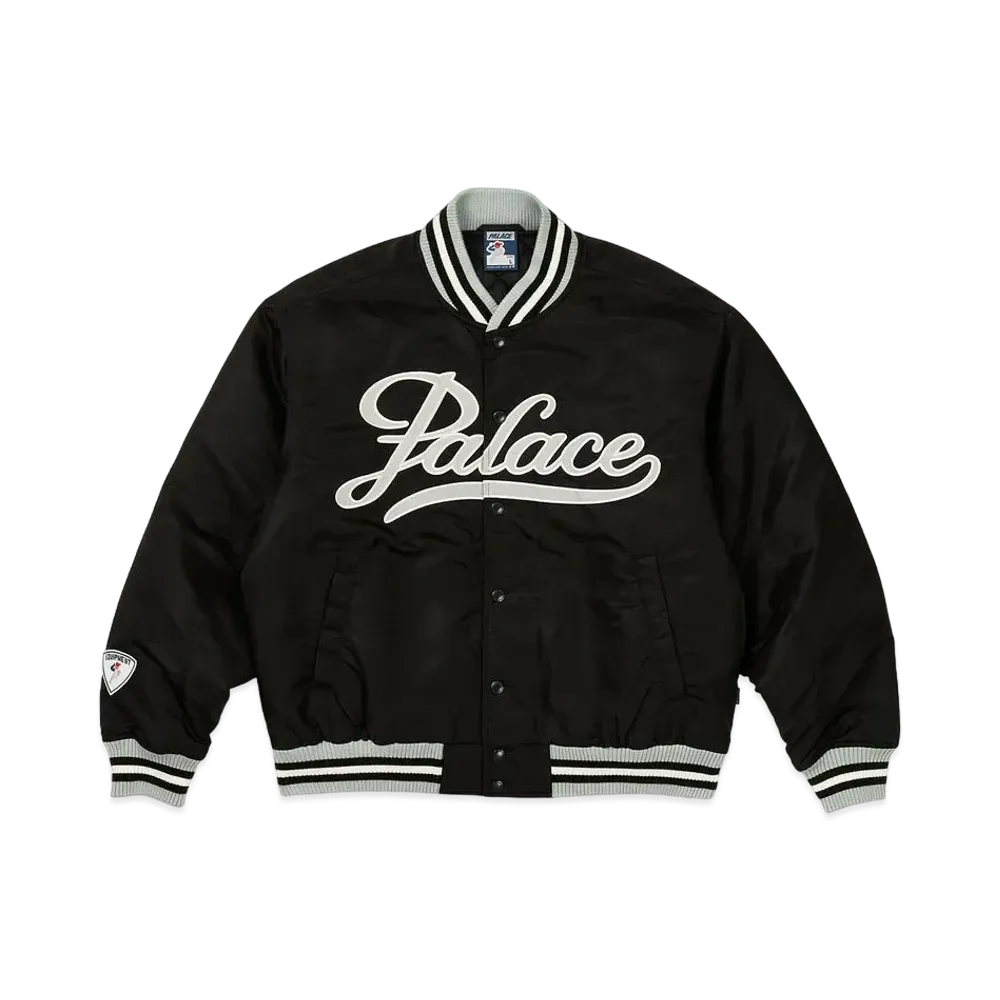 PALACE Satin The Arena Jacket "Black"