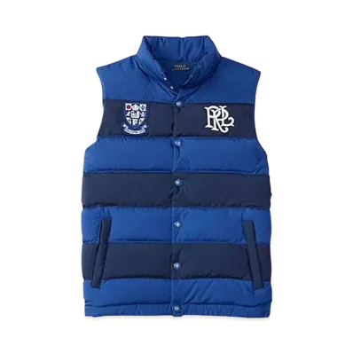 Polo Ralph Lauren Kids Quilted Down Vest "Blue/Navy"