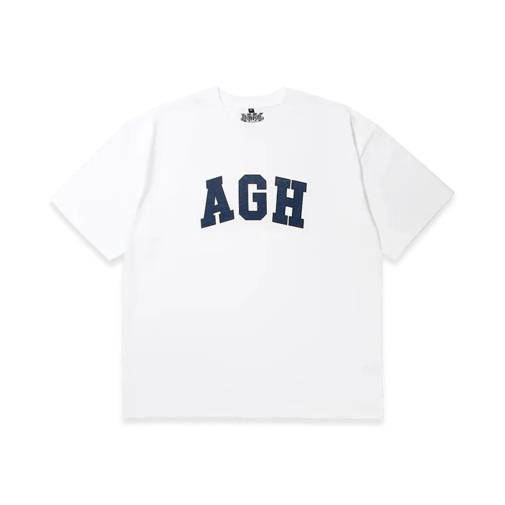 APHRODITEGANG AGH Logo S/S Tee "Navy"