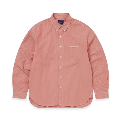 thisisneverthat DSN Striped Shirt "Red"