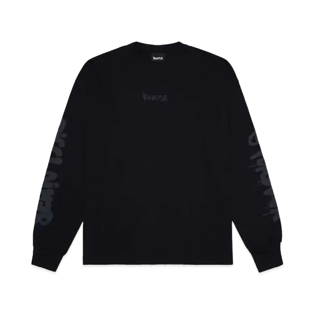 DISCLAIMER MAGLIA UOMO IN JERSEY "NERO"