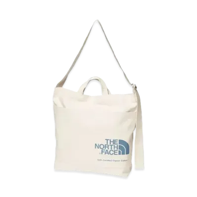 The North Face Organic Cotton Shoulder "NaturalxAegean Blue"