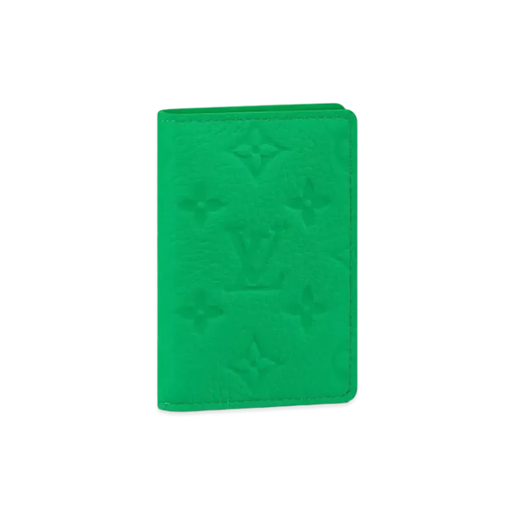 Louis Vuitton Pocket Organizer Monogram Taurillon "Minty Green"
