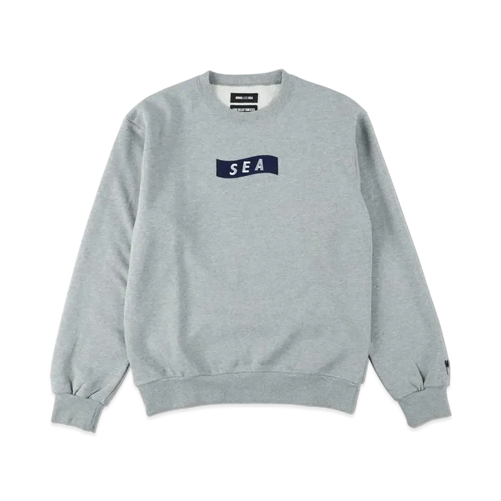 WIND AND SEA GOD SELECTION XXX (S_E_A XXX) CREWNECK "Gray"