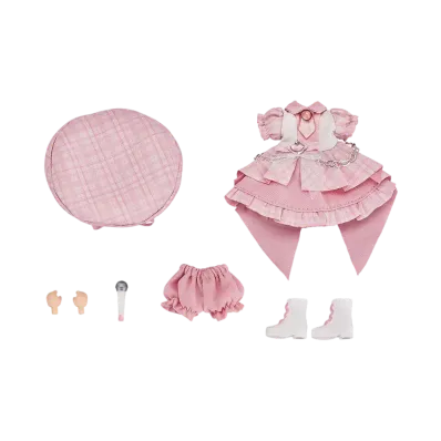 Good Smile Company / Good Smile Arts Shanghai "Nendoroid Doll" -Nendoroid Doll- Outfit Set: Idol Outfit - Girl (Baby Pink)