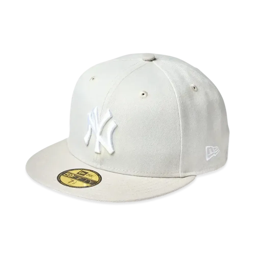 NEW ERA 59Fifty New York Yankees Powered by GORO NAKATSUGAWA (min-nano) "Sandy Linen/Stone"