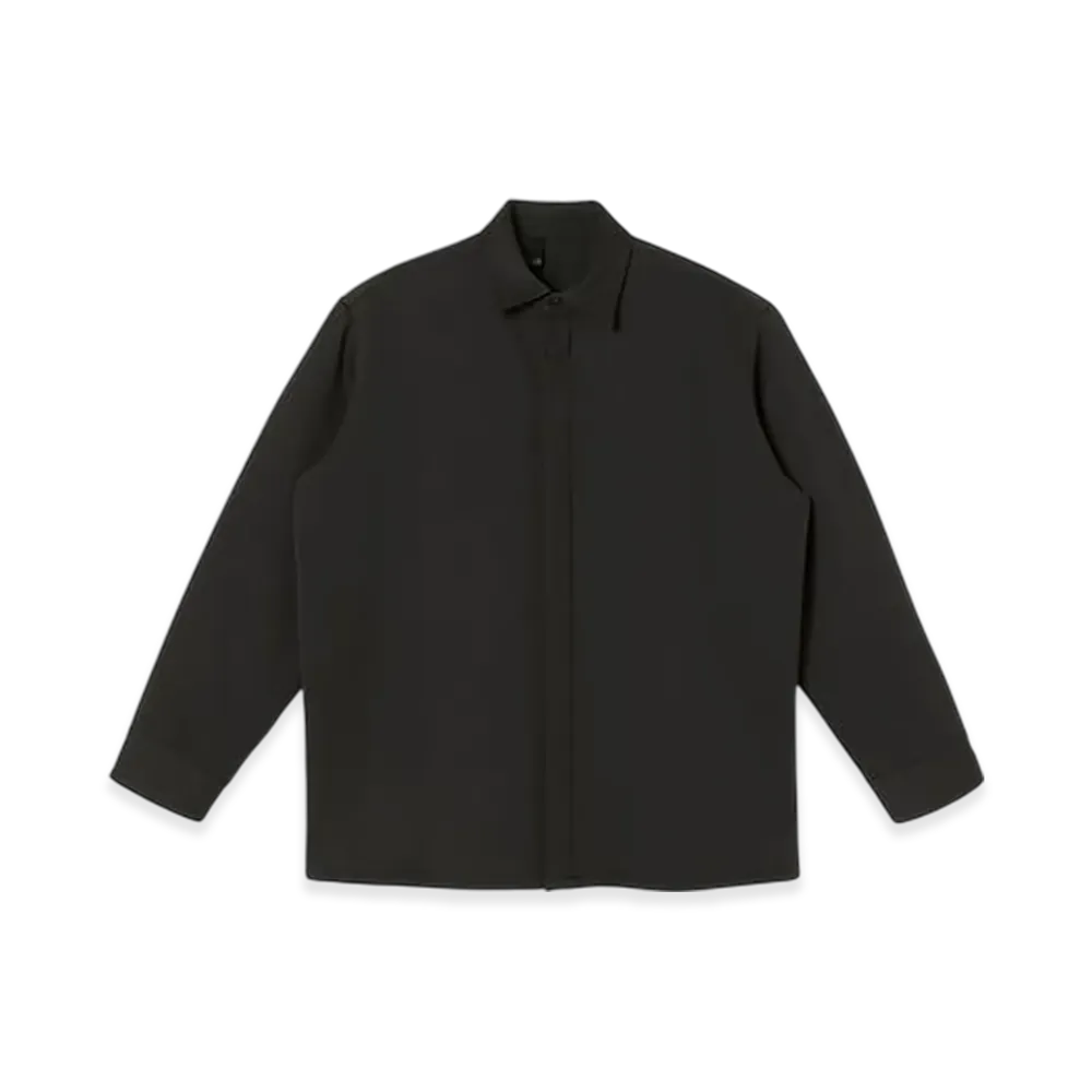 N.HOOLYWOOD COMPILE Fly Front Shirt "Black"