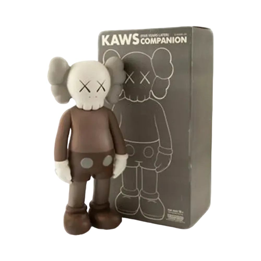 KAWS Five Years Later Companion Figure "Brown"