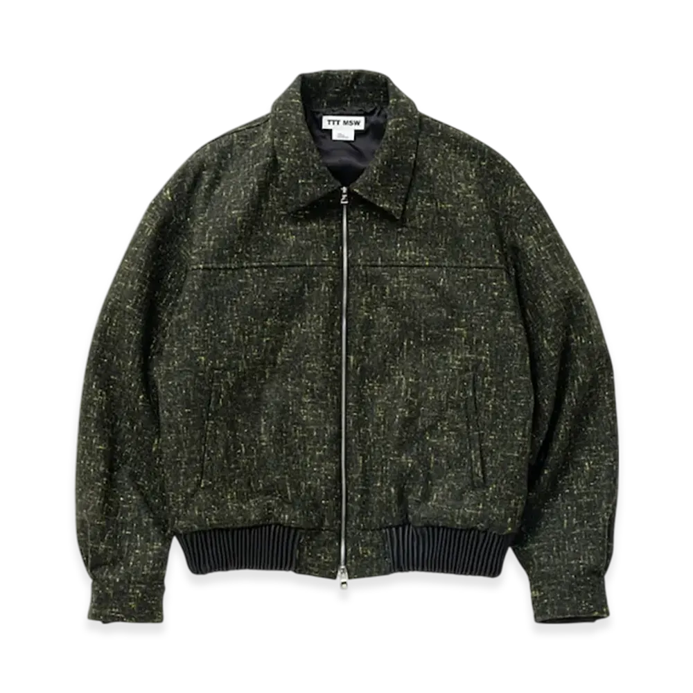 TTTMSW Wool Cashmere Blouson "Green"