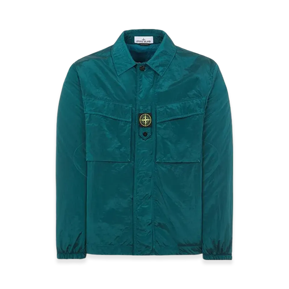 Stone Island Q0819 Nylon Metal in Econyl Regenerated Nylon Lightly Padded Jacket - 23FW "Dark Teal Green"