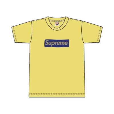 Supreme Molodkin Box Logo Tee "Yellow"