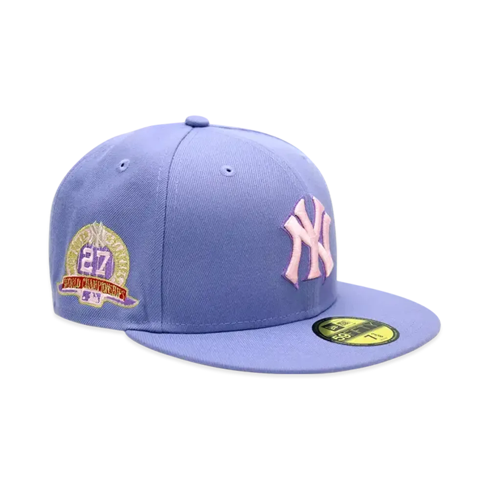 NEW ERA x THE CAP 'SCATTER SWEET' 59Fifty New York Yankees "Lavender"
