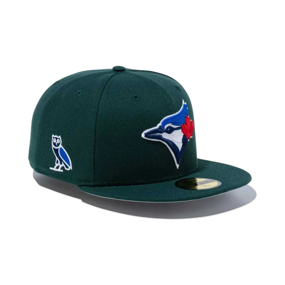 NEW ERA x OVO 59Fifty MLB Toronto Blue Jays "Dark Green"