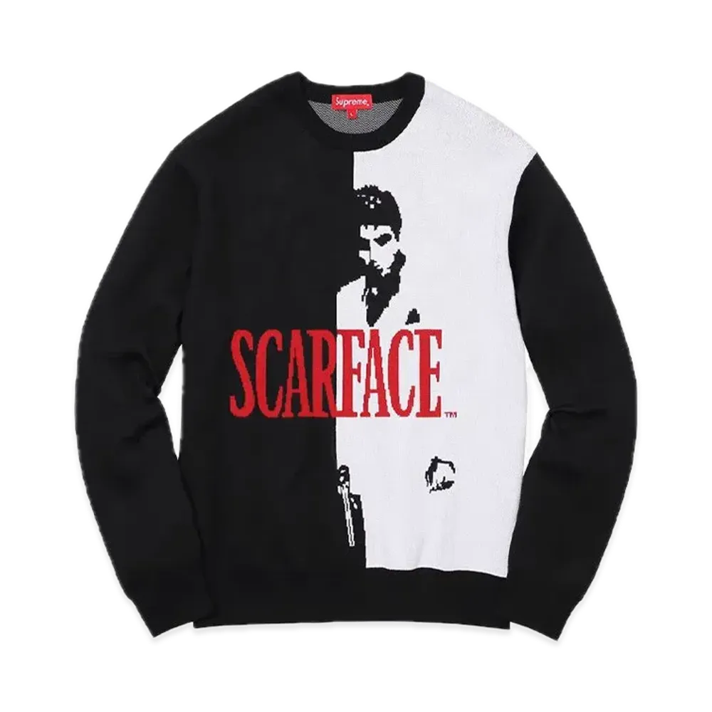 Supreme Scarface Sweater "Black"