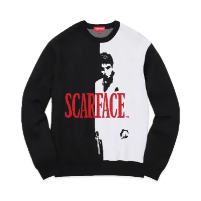Supreme Scarface Sweater "Black"