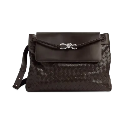 Bottega Veneta Large Andiamo Messenger "Fondant"