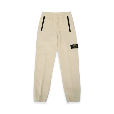 Stone Island Kids Trousers "White"