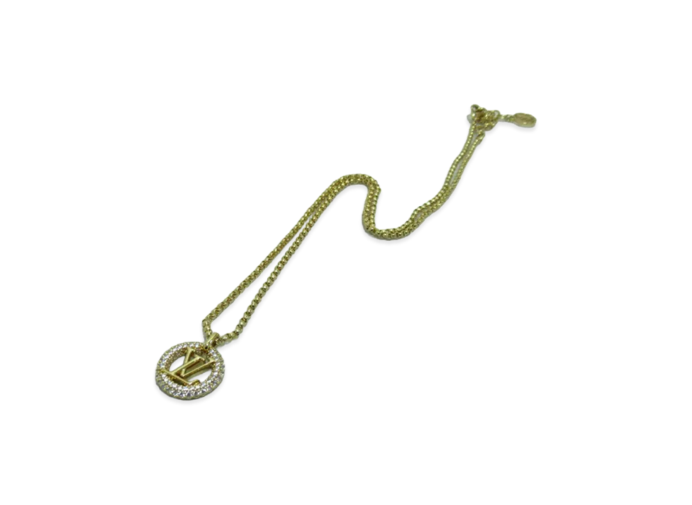 Louis Vuitton Women's Louise By Night Jewelry Necklace "Gold"