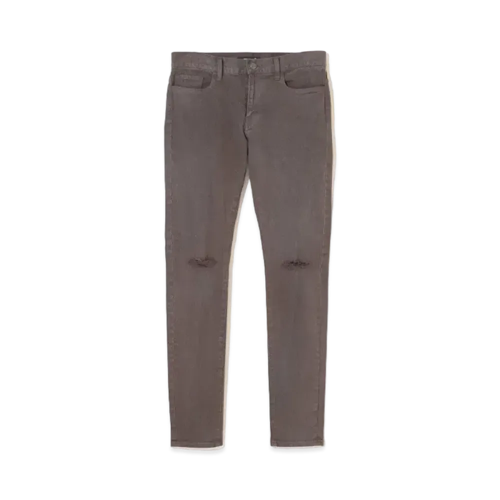 UNDERCOVER Knee Ripped Stretch Pants "Charcoal"