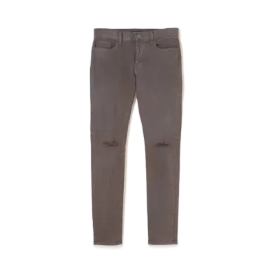 UNDERCOVER Knee Ripped Stretch Pants "Charcoal"