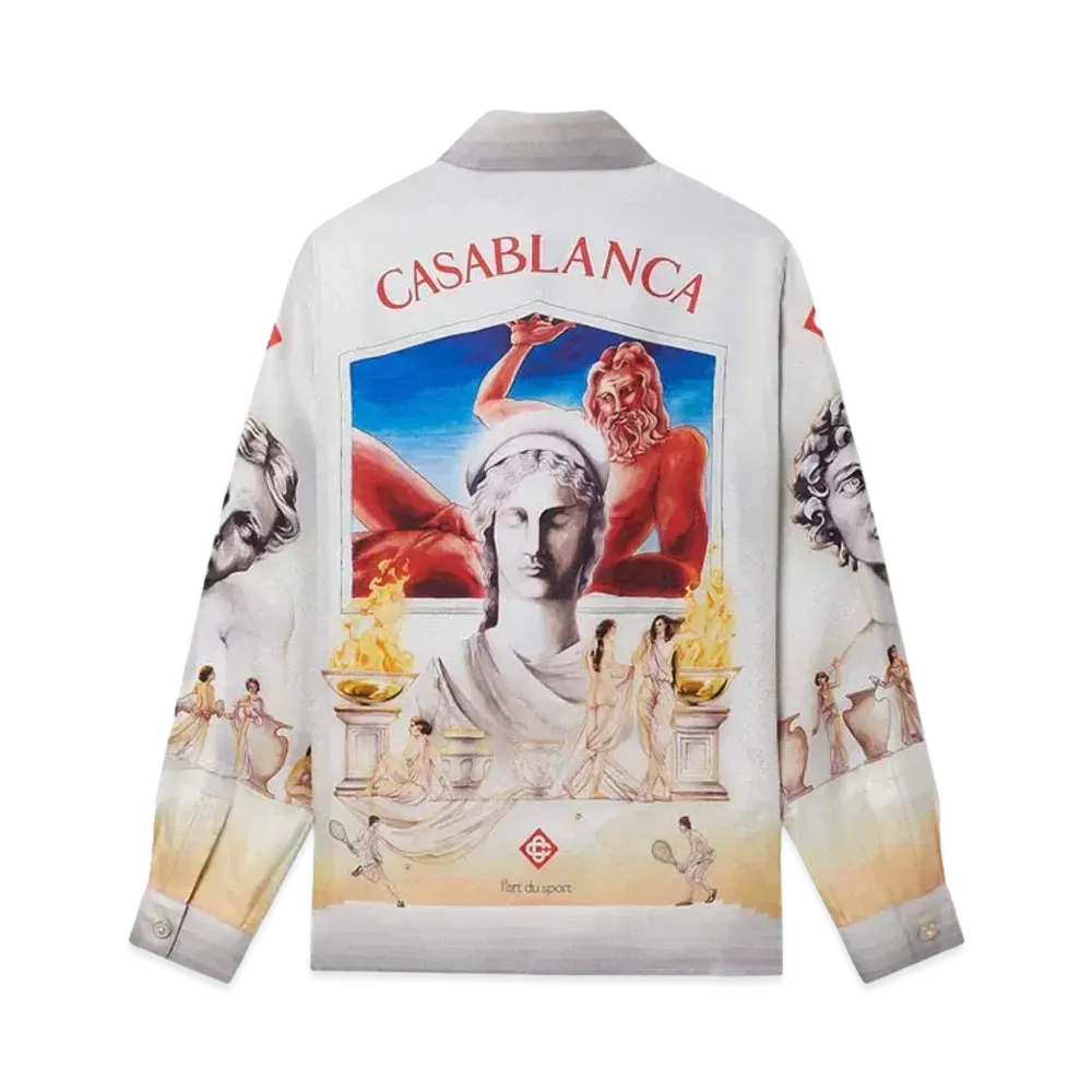 Casablanca Le Theatre Silk Shirt "Multi"