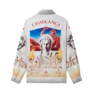 Casablanca Le Theatre Silk Shirt "Multi"