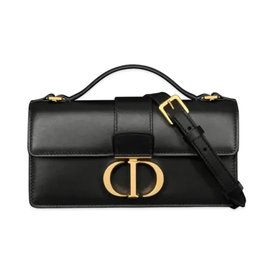 Dior Miss Montaigne Mini Bag Smooth Calfskin "Black"